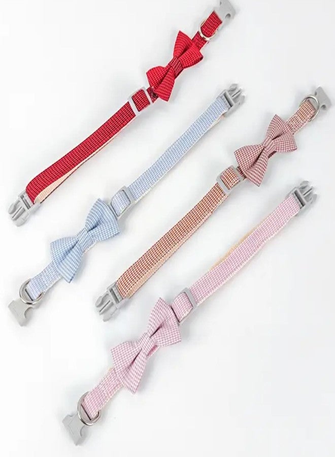 KittuPet Quick Release Cat Collars, Soft Kitten Collars with Detachable Bow Tie Lightweight Kitten Collars (Multicolour) - Image 4